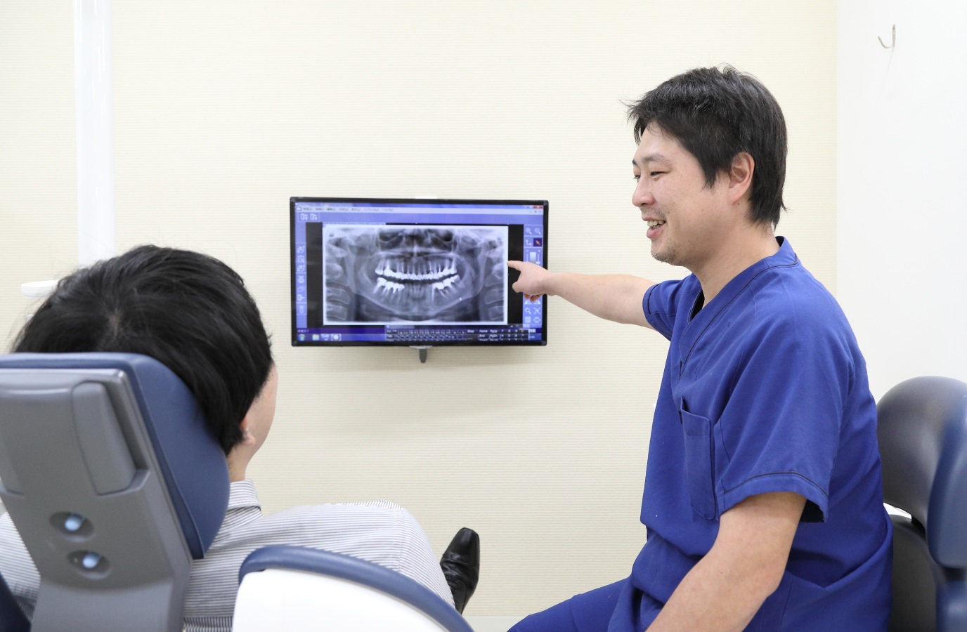 幅広い分野の治療に対応し、将来治療しないためのケアを